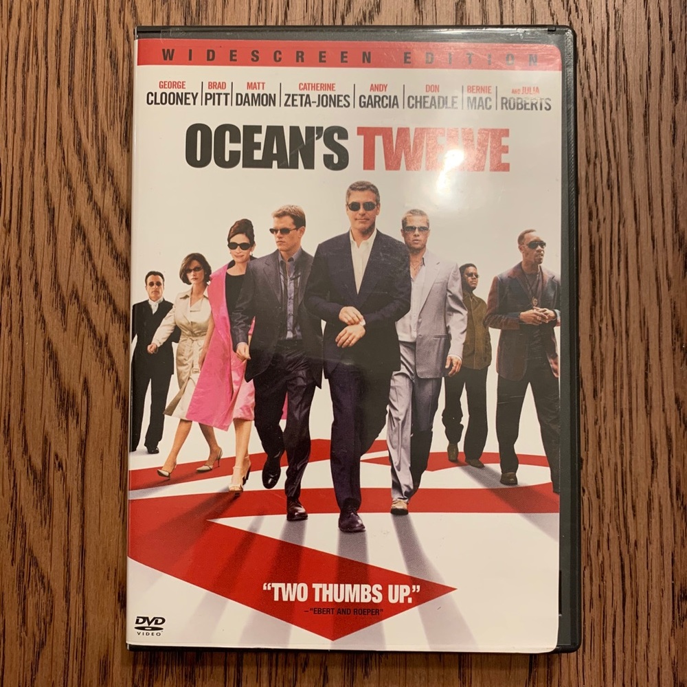 Ocean’s Twelve DVD